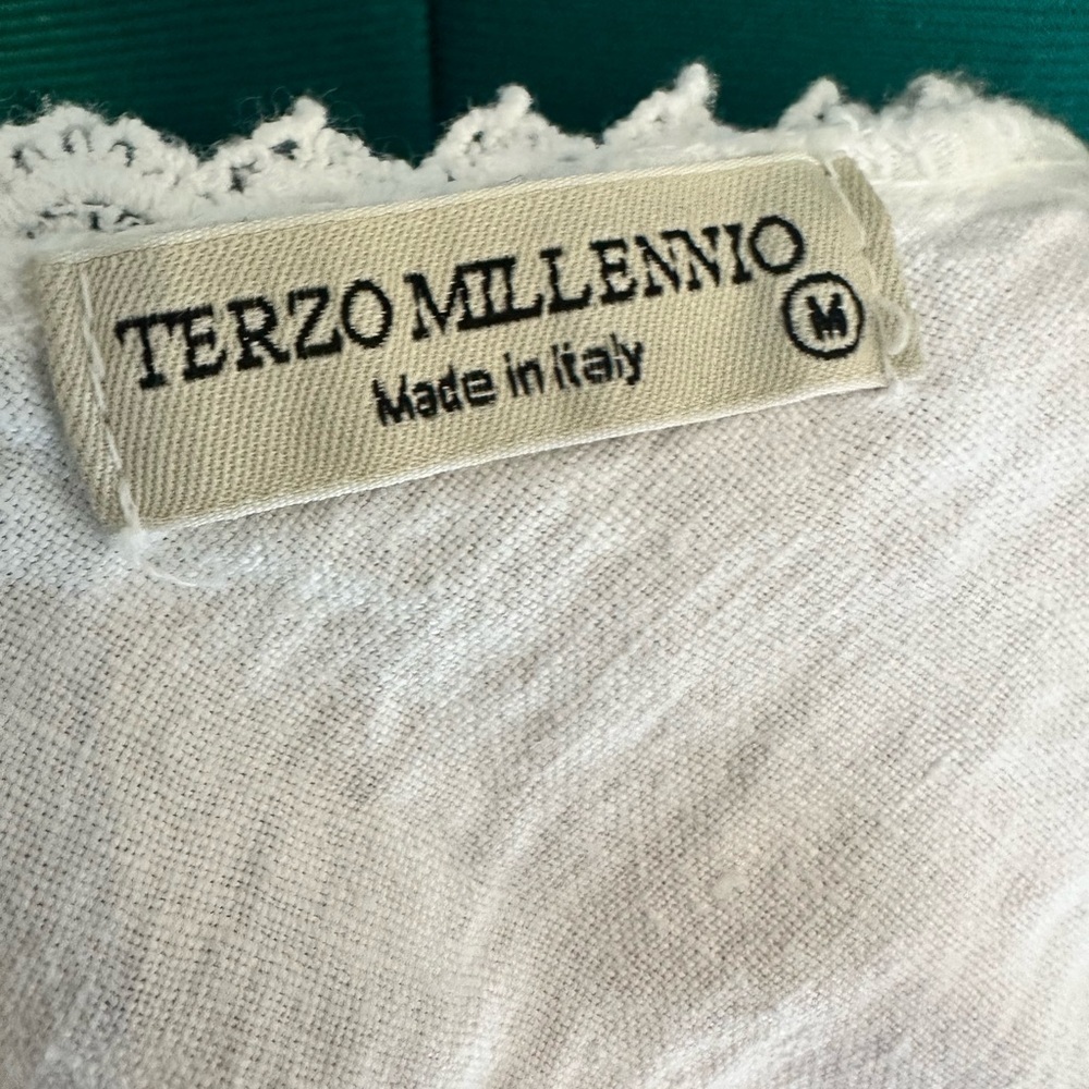 italian Terzo Millennio Linen Dress - Picture 8 of 8